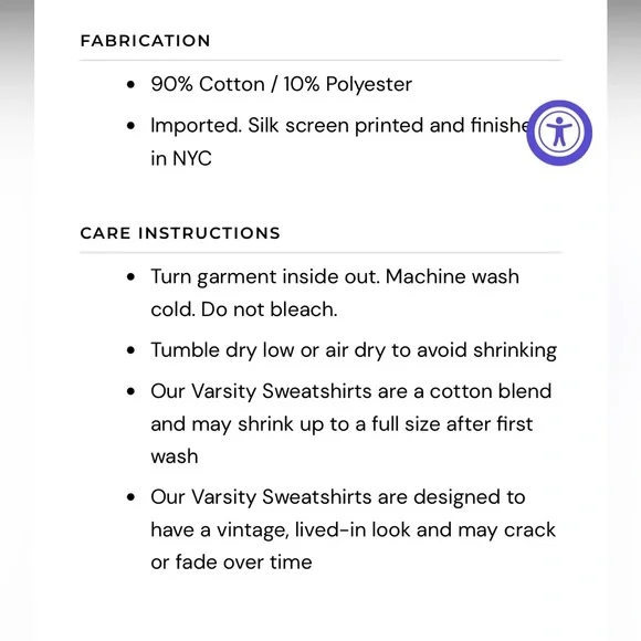 EUC The Bar Tan Varsity Sweatshirt size L with White Lettering. - Picture 12 of 13